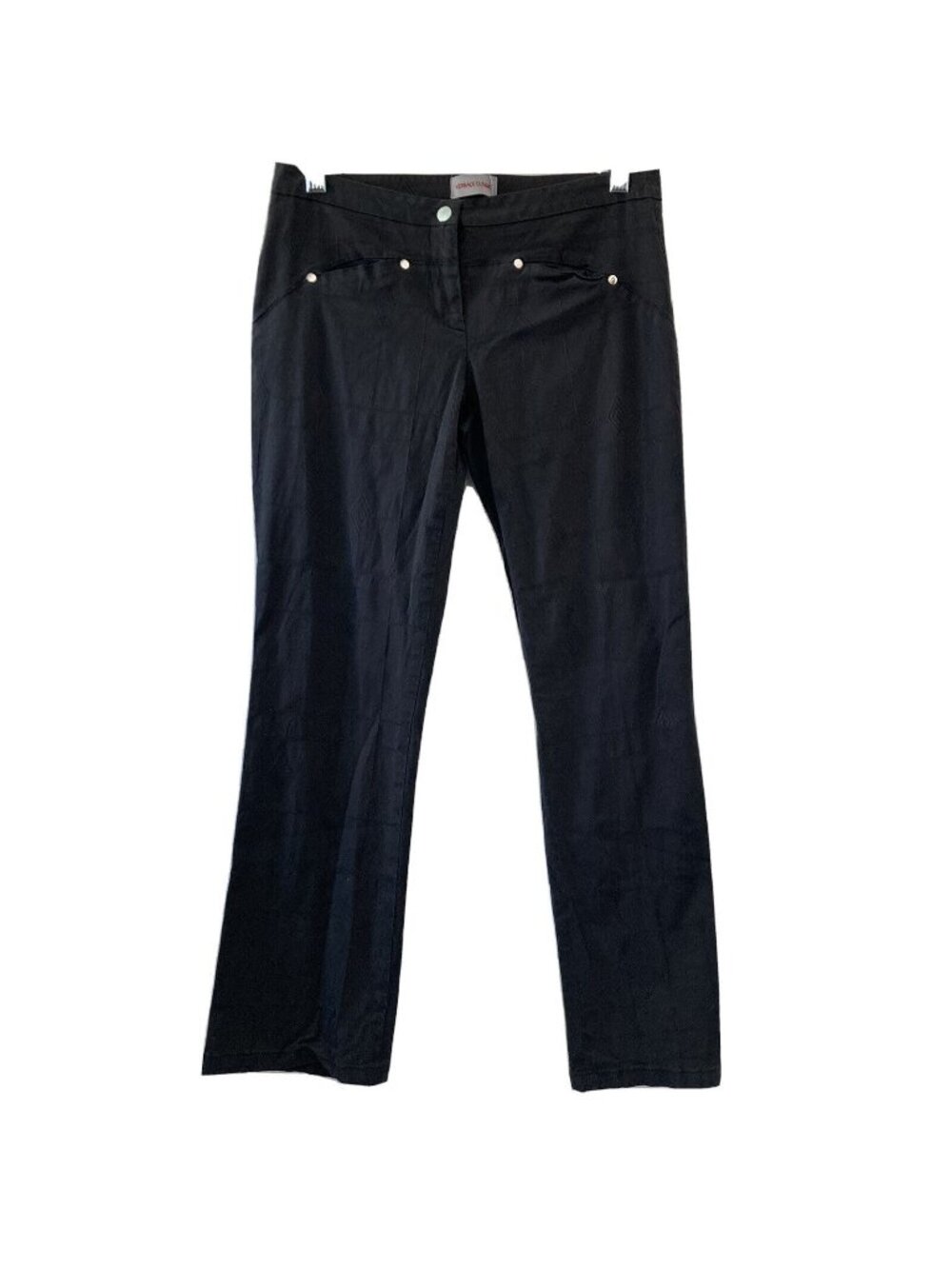 Versace Classic Pants Womens Size 30 Black Trousers - Picture 6 of 8